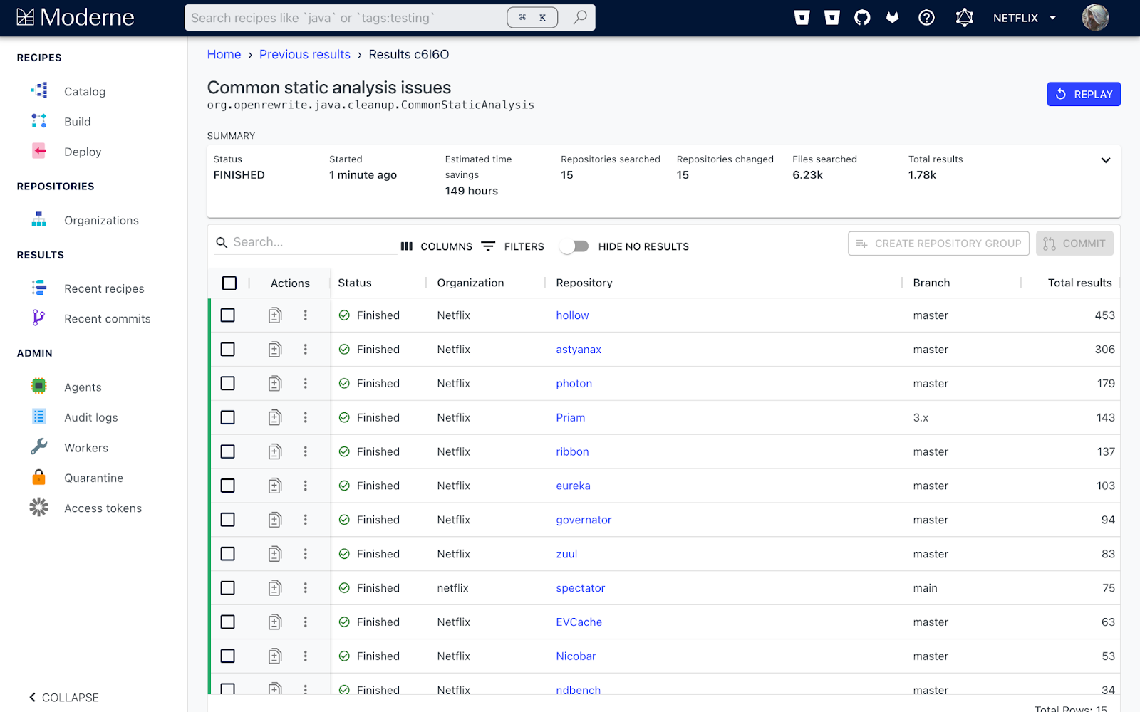 Time savings fixing common static analysis issues