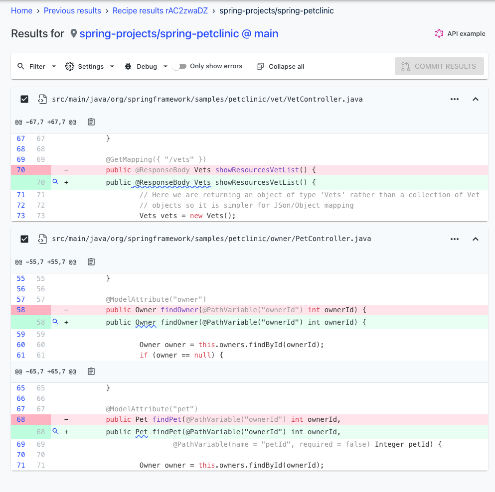 Figure 3: Examples of endpoints that expose “sensitive” data